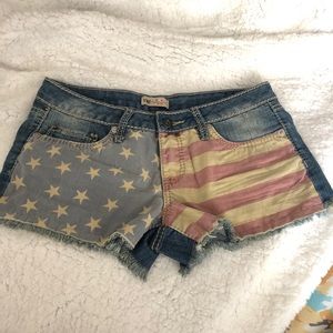 American Flag Shorts